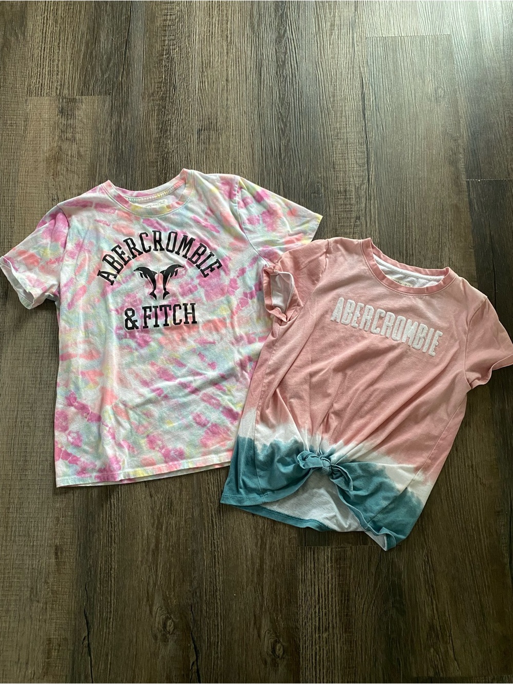 Two Abercrombie Kids t-shirts